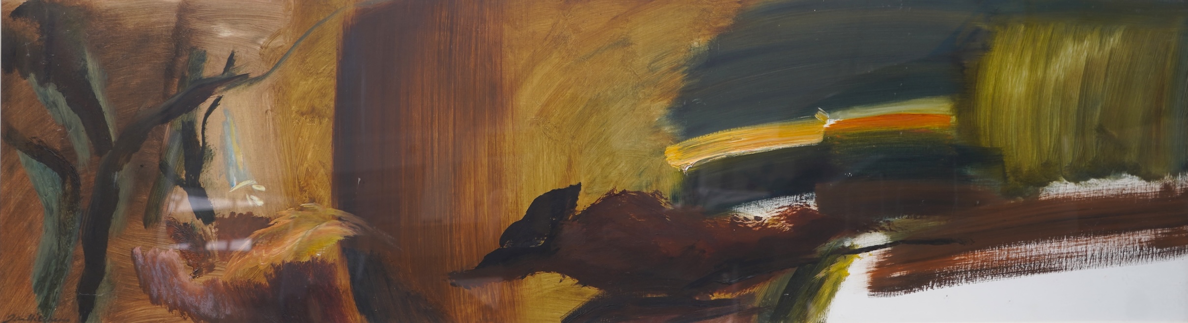 John Hitchens, (b. 1940), 'October - Damp Wood'